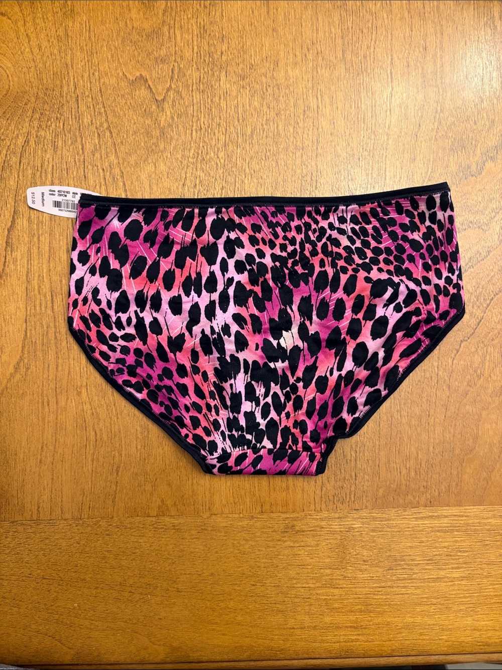 Victoria's Secret Pink and Black Leopard Hipster - Picture 5 of 5
